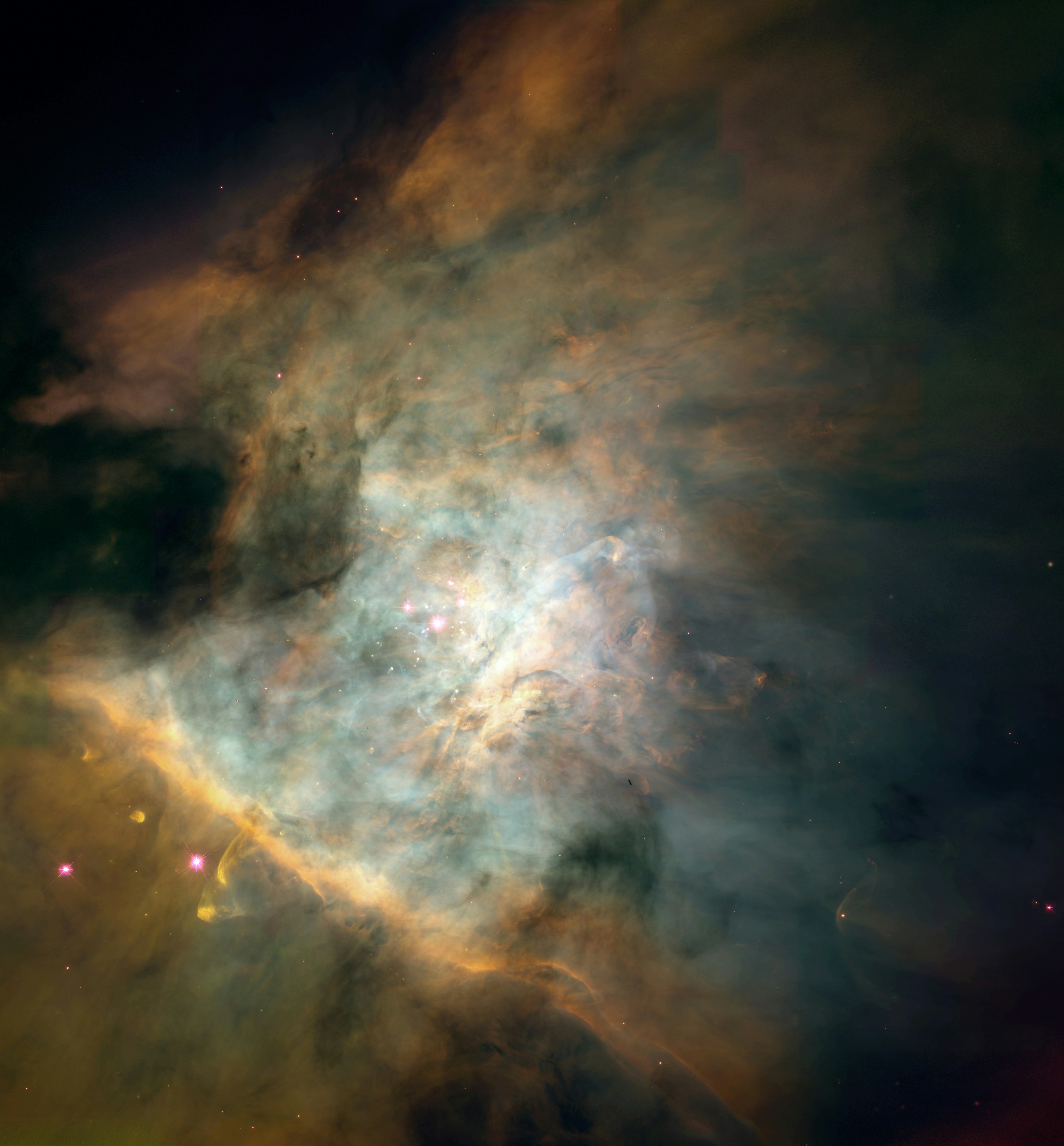 An image of a galaxy containing ULXs like the ones Danny Collinson studied